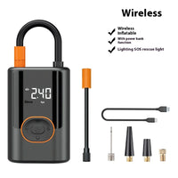 Portable Tire Inflator – Electric Air Pump with LED Display